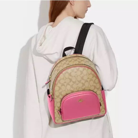 Coach Court Backpack In Signature Canvas - Picture 4 of 4